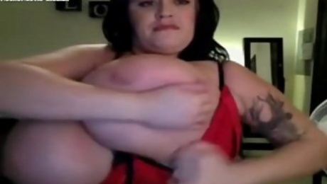 Giant Boobs On Webcam Hooker