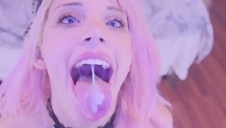 cherry crush neko compilation - cat girlfriend blowjob fucking and mastubation