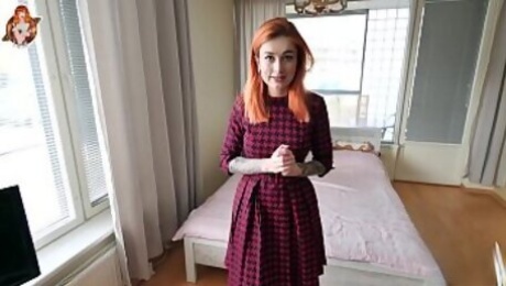 Gorgeous Redhead Babe Sucks and Hard Fucks You While Parents Away - JOI Game