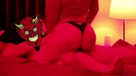 Sucking & Fucking The Devil With My Big Juicy Booty
