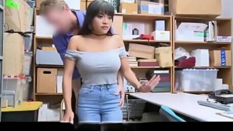 ARYANA AMATISTA (GETS CAUGHT STEALING AND FUCKS HER MANAGER)