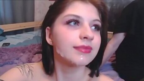 too cute for porn girl suck cock better than a pro porn star