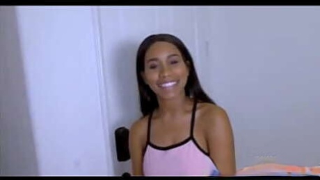 Cute Black Teen Big Natural Tits Fucked By White Guy