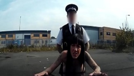 Fake Cop Hot cyclist with big tits and sweet ass