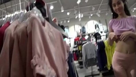 PUBLIC THREESOME SEX AT THE MALL