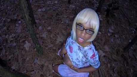 4k Playing With My StepDaughter Natural Ebony Knockers After I Make Her Sneak Into The Forest, Cute Nerdy Msnovember Taboo Family Play With Step Dad On Sheisnovember