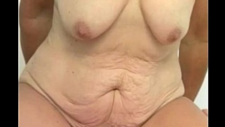 Hairy granny pussy filled with y. dick