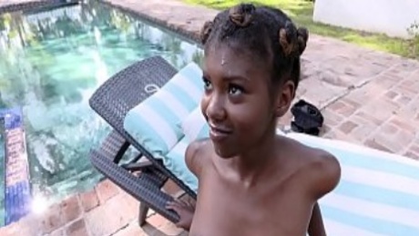 BlackValleyGirls - Hot Ebony Teen (Daizy Cooper) Fucks Swim Coach