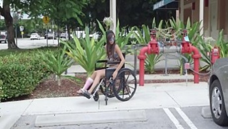 Petite Kimberly Costa in Wheelchair Gets Fucked (bb13600)