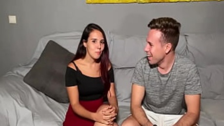 21 years old inexperienced couple loves porn and send us this video