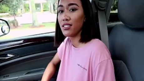 Mofos - Stranded Teens - (Aria Skye) - Horny Asian Turned on by Big Cock