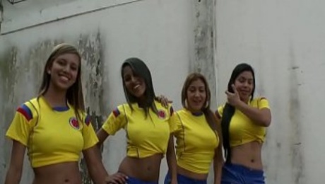 CULIONEROS - Sexy Latina Soccer Players with Big Asses (bac8732)