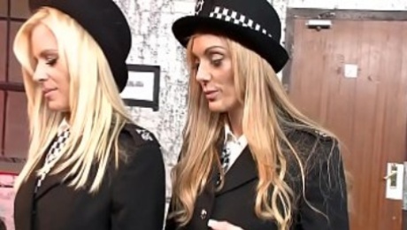 Anna Lovato & Antonia Deona Police woman