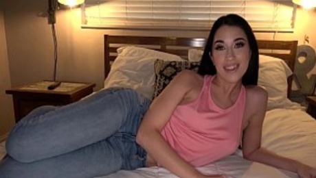 Sexy Teen Alex Coal Takes a Pussy Pounding From Big Dick
