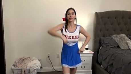 Slutty Teen Cheerleader Fucks Step Brother (Part 1)
