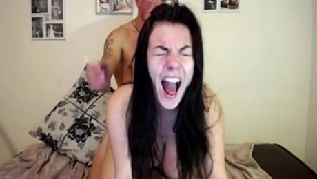 Goth PAWG Teen With Huge Tits and Ass Gets Fucked Real Good - Part 3