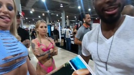 lil d goes to exxxotica miami 2019 day 2 (instagram @lastlild)