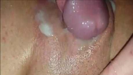 Milf's Shaved Pussy Squirts Like a Fountain