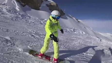 4K Public cumshot on mouth in ski lift Part 1, 2