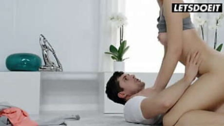 Yoga Slut Oxana Chic Enjoying Passionate Sex With Lover After Exercises - WHITEBOXXX