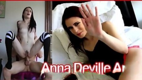 Tattooed Cutie has Morning Anal Sex - (Anna Deville)