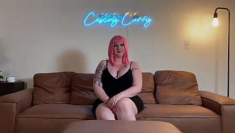 Casting Curvy: Audition For BIG BOOTY Dominatrix Makes Me CUM TWICE