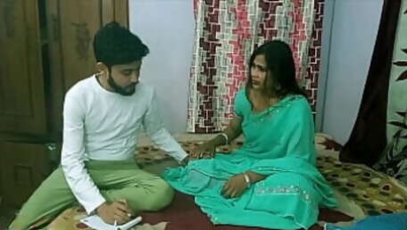 Indian sexy madam teaching her special student how to romance and sex! with hindi voice