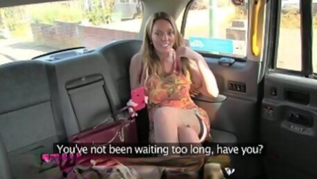 Female Fake taxi Multiple lesbian orgasms for busty welsh tattooed milf