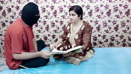 Indian Hindi Web Series Sex Teacher with her Cute Student