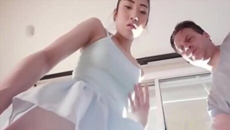 Asian Teen Ballerina m. & Fucked By Old Man- Eva Yi