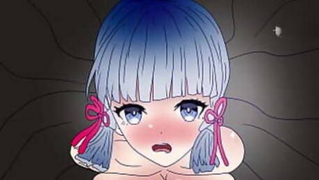 Stuck in the trash Hentai from genshin impact ! Cartoon porn