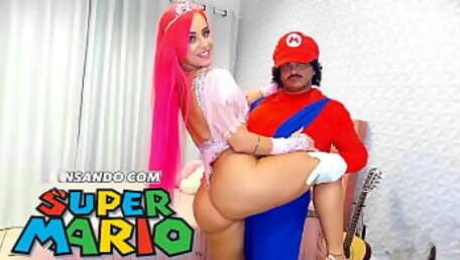 LIVE SEXY - DEBORA FANTINE PRINCESINHA TRANSANDO COM MARIO BROS