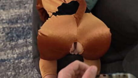 Scooby doo cosplay and family swap fuck so hot teen Hime Marie and MILF Aiden Ashley enjoyed stepdads dick