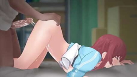 Teen Redhead Girl Fuck In Doggystyle - Hentai Animation 3D