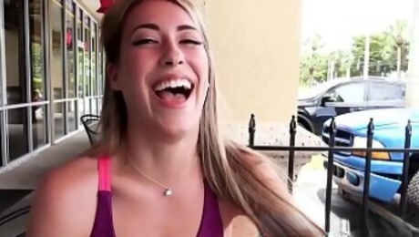 Mofos - Public Pick Ups - Post-Workout Treat for Gym Babe starring  Levi Cash and Kimber Lee