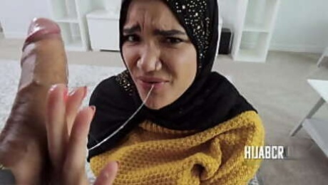 Teen In Hijab Isn't Happy With Stepbro's Conditions- Naudi Nala