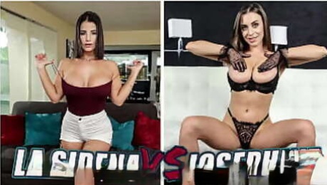 BANGBROS - Battle Of The GOATs: La Sirena 69 VS Josephine Jackson