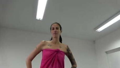 Sexy tattooed milf Ali blows and fucks like a goddess