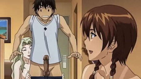 Teen Lesbians Fucks her Step Brother - Uncensored Hentai [Subtitled]