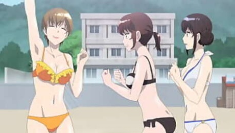 They came to the beach to have sex [exclusive hentai english subtitles]