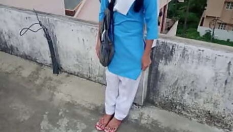 Indian School Sex on Terrace