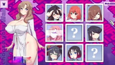 Waifu Hub S5 - Mona Genshin Impact [ Parody Hentai game PornPlay ] Ep.3 rough anal fuck during a couch casting