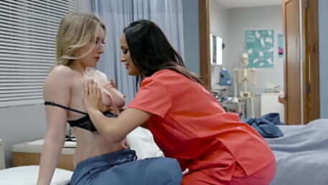 Doctor Has Lesbian Sex With Rookie Nurse - Sofi Ryan, Riley Reyes
