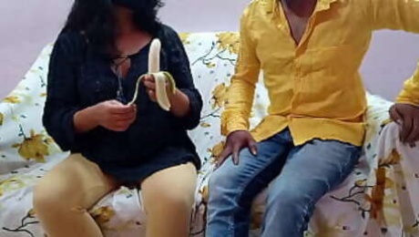 Desi Jija Sali Special Banana Sex Indian XXX Porn With Clear Hindi Audio