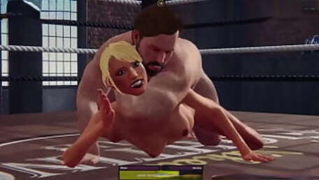 Ethan vs Monica (Naked Fighter 3D)