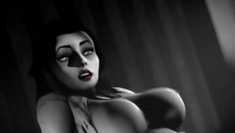 sexo 3d, trinity bioshag. (Pareja ardiente)