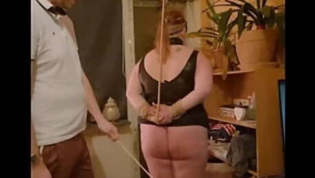 Bbw submissive gets properly punished