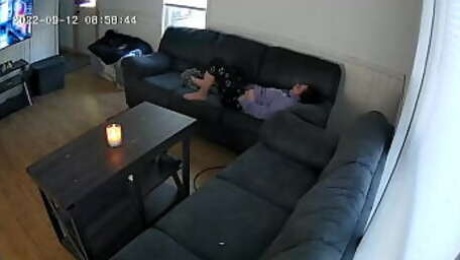 Hubbys away so the wife will play hidden cam