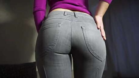 Worship My Milf Ass In Tight Denim Jeans