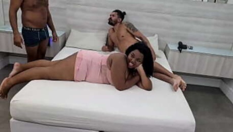 large 20yo brazilian black woman fucks with stepbrothers